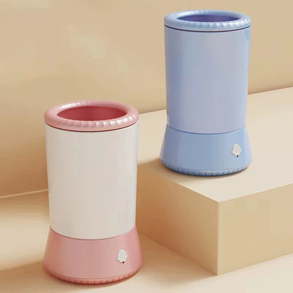 Dog Paw Cleaner Automatic USB Rechargeable Pet Paw Washer Comfortable Foot Cleaning Machine Remove Dust Dirt Hair Dog Cleaning
