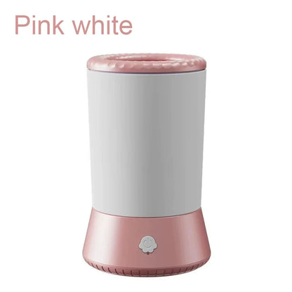 Dog Paw Cleaner Automatic USB Rechargeable Pet Paw Washer Comfortable Foot Cleaning Machine Remove Dust Dirt Hair Dog Cleaning